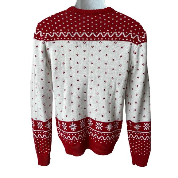 Elf the Movie Buddy CHRISTMAS GOT ME LIKE AHHH! Ugly Christmas Sweater Size M - Picture 3 of 5